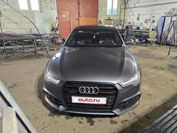2017 Audi A6 IV (C7) Рестайлинг, серый, 2890000 рублей - вид 1