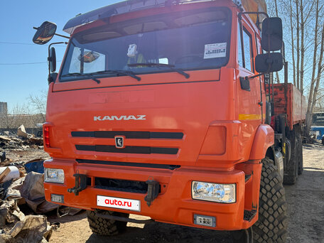 2021 КамАЗ 43118, оранжевый, 7349000 рублей, вид 1