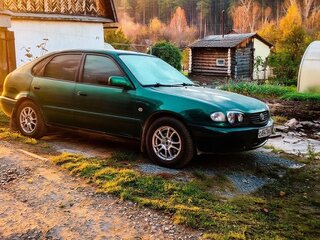 2000 Toyota Corolla VIII (E110) Рестайлинг, зелёный, 300000 рублей, вид 3