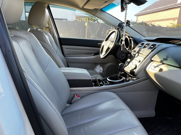 2010 Mazda CX-7 I Рестайлинг, белый, 750000 рублей - вид 12