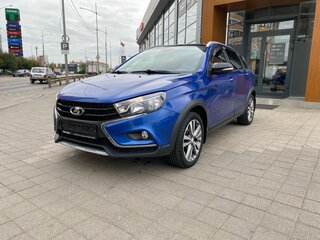 2021 Lada (ВАЗ) Vesta SW Cross I, синий, 1250000 рублей, вид 1