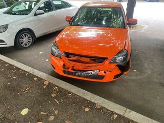 2008 Lada (ВАЗ) Priora I, оранжевый, 180000 рублей, вид 2