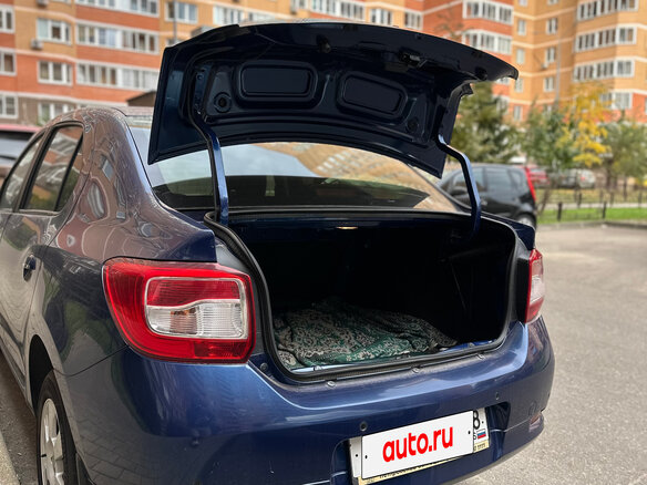 2015 Renault Logan II, синий, 850000 рублей - вид 18
