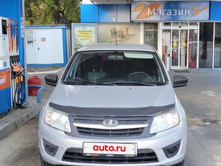 2014 Lada (ВАЗ) Granta I, серебристый, 385000 рублей, вид 3