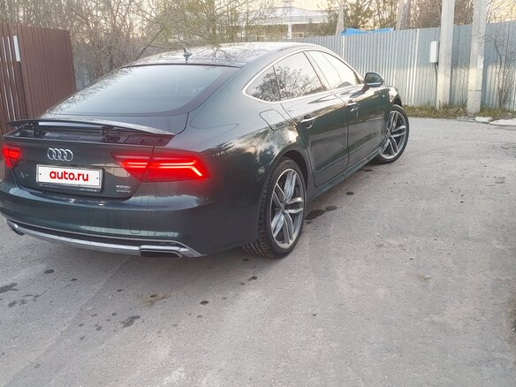 2017 Audi A7 I (4G) Рестайлинг, зелёный, 2845000 рублей - вид 6