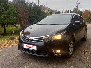 2014 Toyota Corolla XI (E160, E170, E180), чёрный, 969000 рублей, вид 1