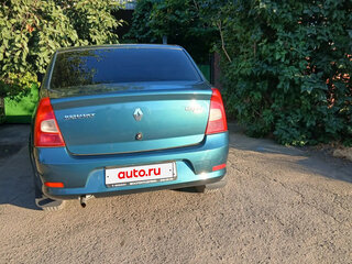 2012 Renault Logan I Рестайлинг, зелёный, 358000 рублей, вид 4