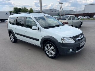 2015 Lada (ВАЗ) Largus Cross I, белый, 840000 рублей, вид 2