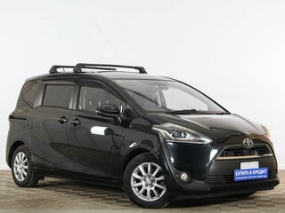 2016 Toyota Sienta II, чёрный, 1539000 рублей, вид 1