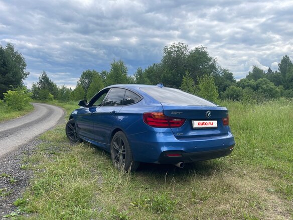 2014 BMW 3 серии Gran Turismo 320i xDrive VI (F3x), синий, 2300000 рублей - вид 4