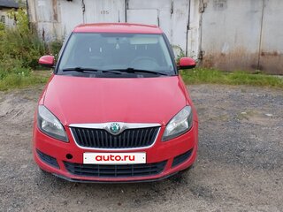 2013 Skoda Fabia II Рестайлинг, красный, 450000 рублей, вид 1