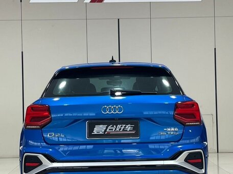 2022 Audi Q2 L 35 TFSI I Рестайлинг, синий, 2150000 рублей, вид 5
