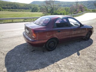 2006 Chevrolet Lanos I, красный, 220000 рублей, вид 4