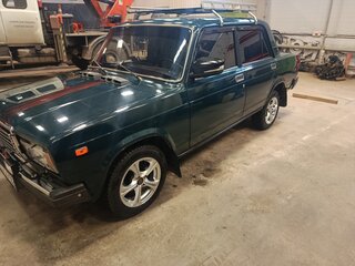 2005 Lada (ВАЗ) 2107, зелёный, 260000 рублей, вид 1