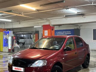 2010 Renault Logan I Рестайлинг, красный, 360000 рублей, вид 1