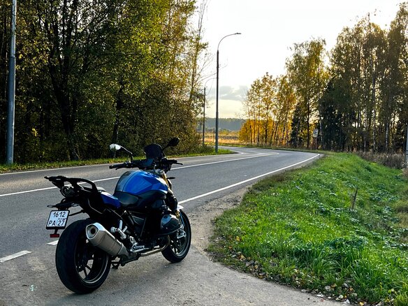 2016 BMW R 1200 R, синий