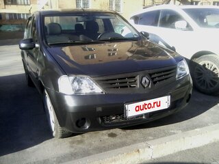 2009 Renault Logan I, серый, 370000 рублей, вид 1