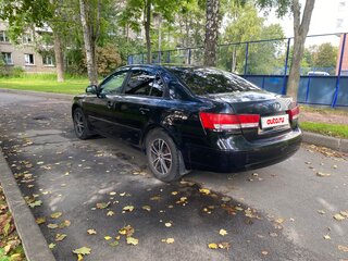 2010 Hyundai Sonata V (NF) Рестайлинг, чёрный, 580000 рублей, вид 5