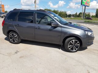 2019 Lada (ВАЗ) Granta I Рестайлинг, серый, 655000 рублей, вид 3