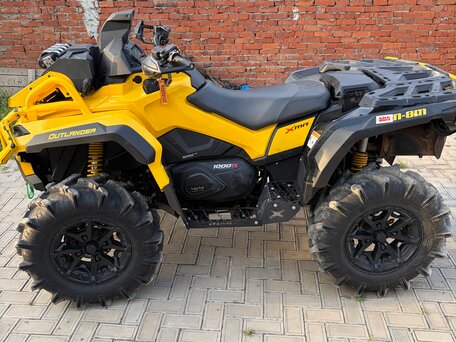 2021 BRP Can-Am Outlander X MR 1000R, жёлтый, 1850000 рублей, вид 4