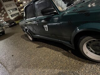 2007 Lada (ВАЗ) 2107, зелёный, 190000 рублей, вид 3