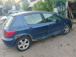 2005 Peugeot 307 I Рестайлинг, синий, 150000 рублей, вид 5