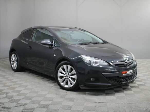 2012 Opel Astra GTC J Рестайлинг, чёрный, 599000 рублей - вид 3
