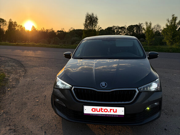 2022 Skoda Rapid II, серый, 1675000 рублей - вид 8