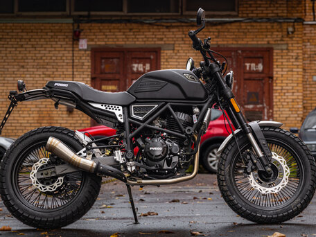 2026 Fuego Scrambler 300 FE, серый, 249900 рублей, вид 4