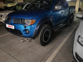 2008 Mitsubishi L200 IV, синий, 1500000 рублей, вид 1