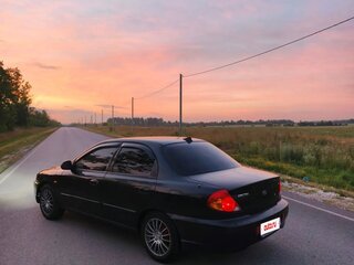 2008 Kia Spectra I Рестайлинг 2, чёрный, 399000 рублей, вид 4