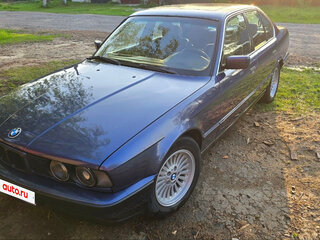 1992 BMW 5 серии 520i III (E34), синий, 650000 рублей, вид 3