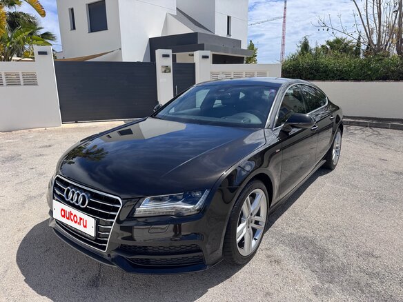 2012 Audi A7 I (4G), чёрный, 3879000 рублей