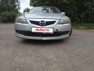 2005 Mazda 6 I (GG), серебристый, 150000 рублей, вид 2