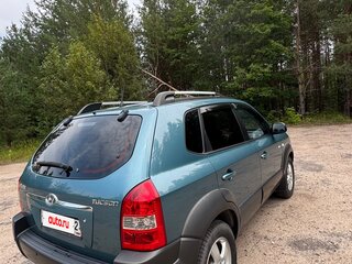 2007 Hyundai Tucson I, голубой, 1000000 рублей, вид 2