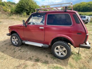 1997 Lada (ВАЗ) 2121 (4x4) I Рестайлинг, пурпурный, 300000 рублей, вид 4