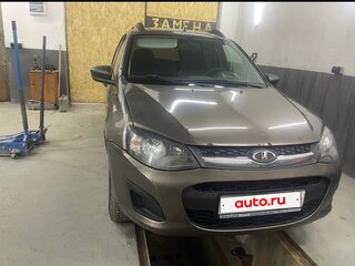 2014 Lada (ВАЗ) Kalina II, коричневый, 420000 рублей, вид 2