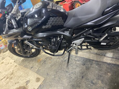 2007 Yamaha FZ6, чёрный, 490000 рублей, вид 2