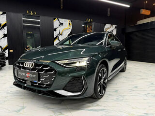 2023 Audi A3 35 TFSI IV (8Y), зелёный, 2100000 рублей, вид 3