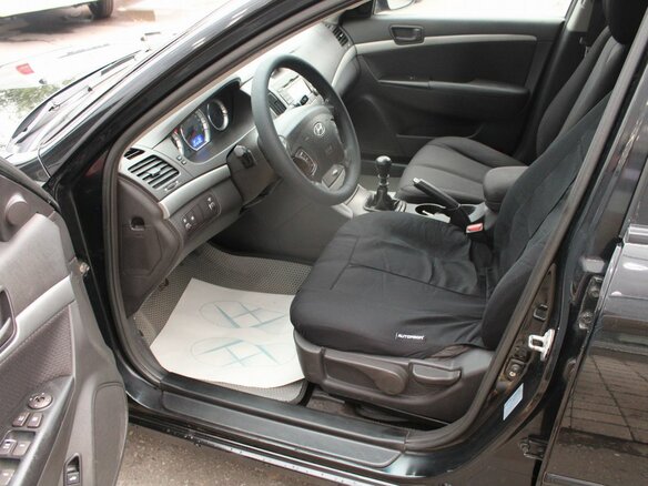 2010 Hyundai Sonata V (NF) Рестайлинг, чёрный, 375000 рублей - вид 8