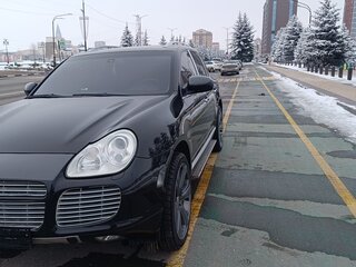 2003 Porsche Cayenne Turbo I (955), чёрный, 1000000 рублей, вид 2