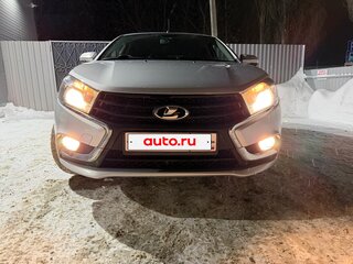 2017 Lada (ВАЗ) Vesta I, серебристый, 720000 рублей, вид 1