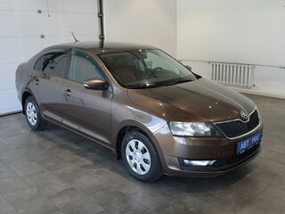 2017 Skoda Rapid I, коричневый, 846000 рублей, вид 3