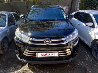 2017 Toyota Highlander III (XU50) Рестайлинг, чёрный, 2790000 рублей, вид 2