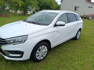 2024 Lada (ВАЗ) Vesta SW I Рестайлинг (NG), белый, 1300000 рублей, вид 1