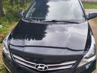 2016 Hyundai Solaris I Рестайлинг, чёрный, 850000 рублей, вид 1