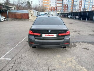 2021 BMW 5 серии 530d xDrive VII (G30/G31/G38) Рестайлинг, чёрный, 5900000 рублей, вид 5