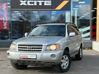 2001 Toyota Highlander I (XU20), серебристый, 1099000 рублей, вид 1