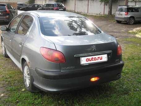 2007 Peugeot 206, серый, 190000 рублей, вид 4