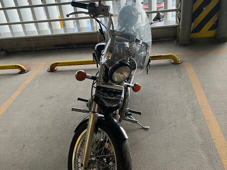 1987 Suzuki Intruder VS 750, чёрный, 350000 рублей, вид 1